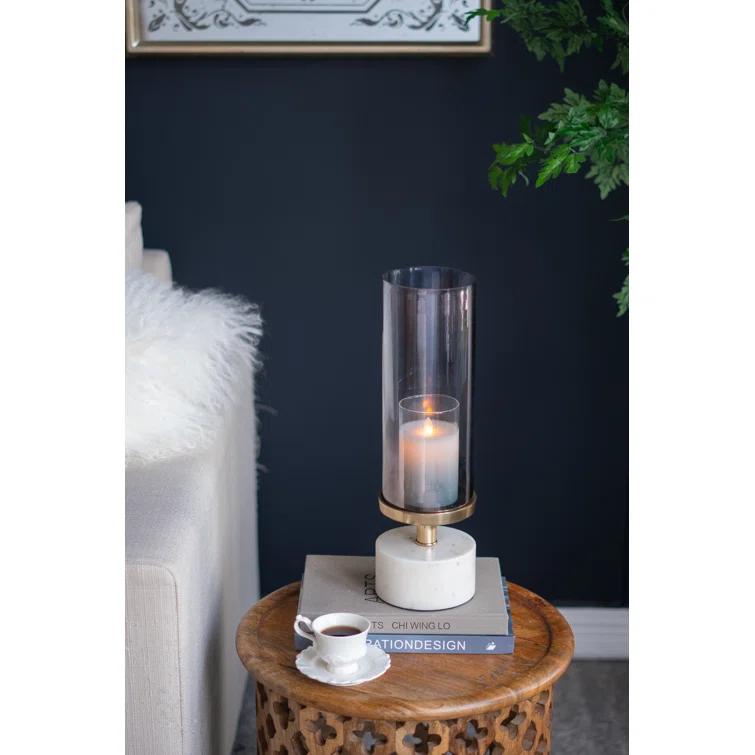 A&B Home 16'' H Tabletop Hurricane
