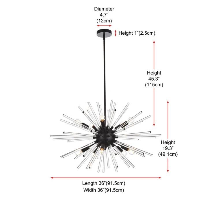 Francene 10 - Light Unique/Statement Pendant