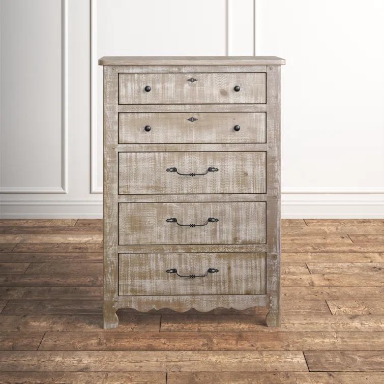Thorin 5 Drawer 38" W Dresser