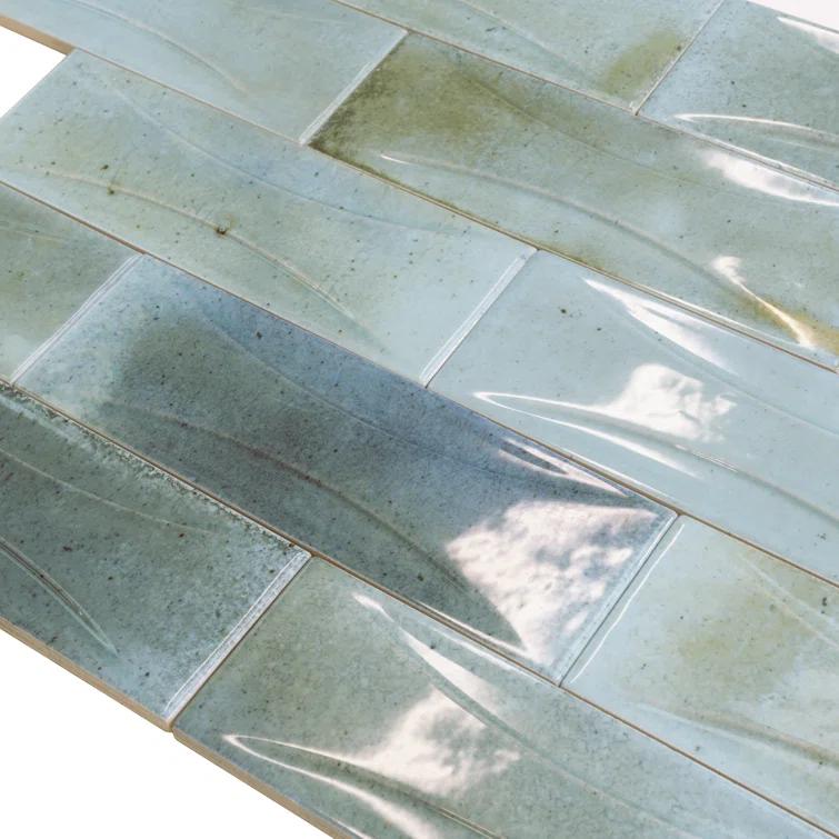 Antiek 2.58'' W x 7.9'' L Beveled Ceramic Subway Singular Tile