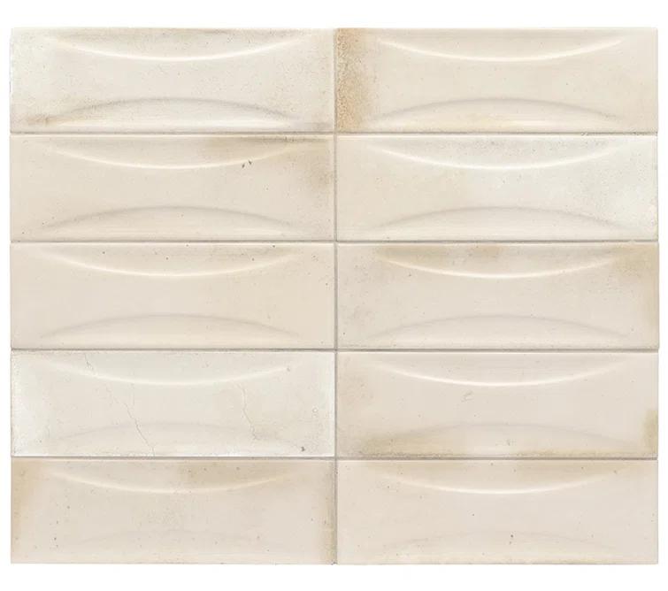 Antiek 2.58'' W x 7.9'' L Beveled Ceramic Subway Singular Tile