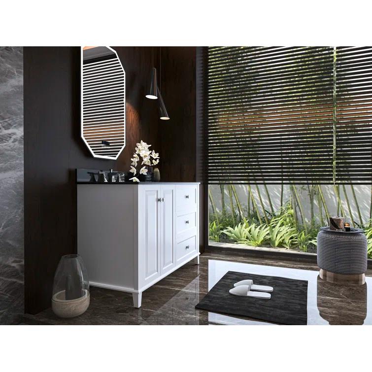 Hannah 48'' Single Bathroom Vanity with Quartz Top