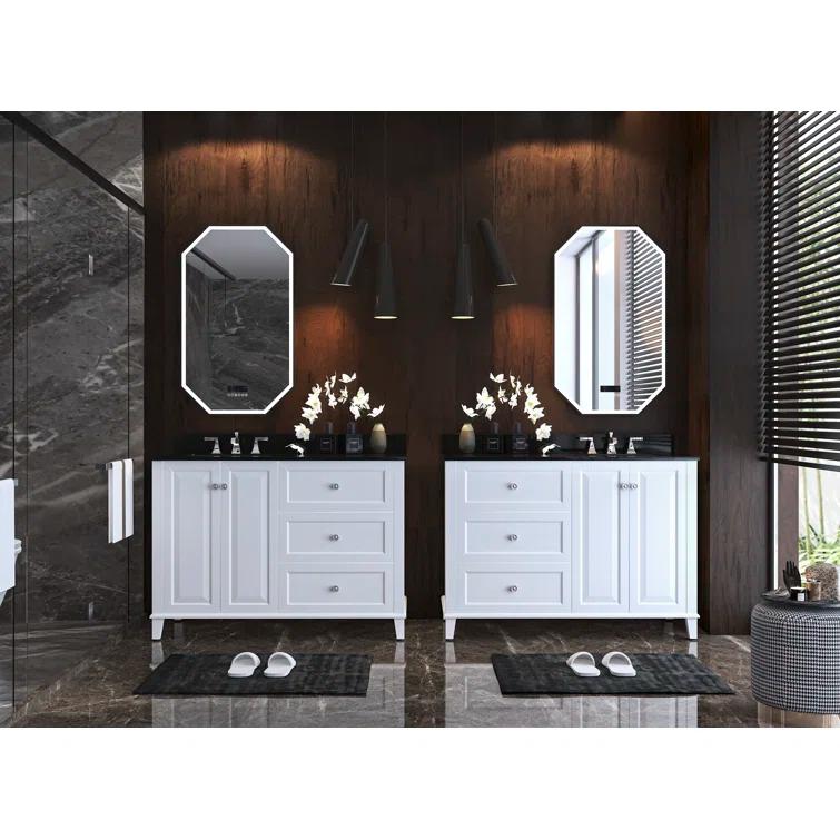 Hannah 48'' Single Bathroom Vanity with Quartz Top