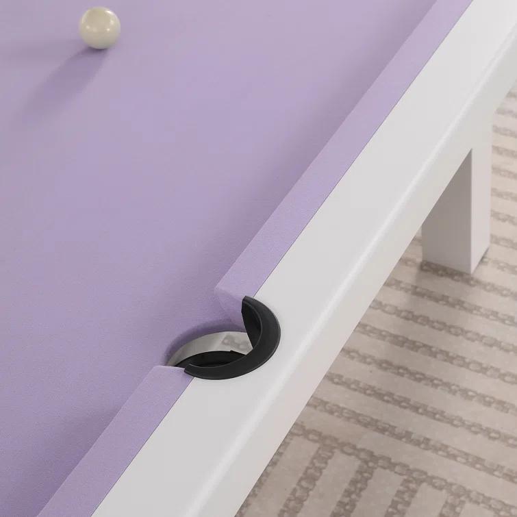 Oasis Outdoor/Indoor Slate Dining Pool Table w/ 2 Benches & Accessories