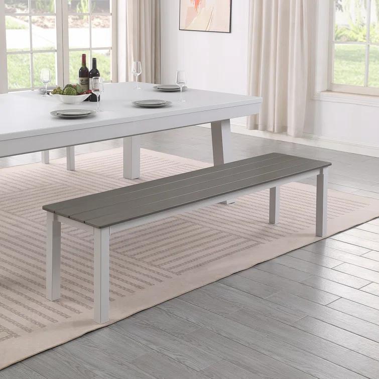 Oasis Outdoor/Indoor Slate Dining Pool Table w/ 2 Benches & Accessories