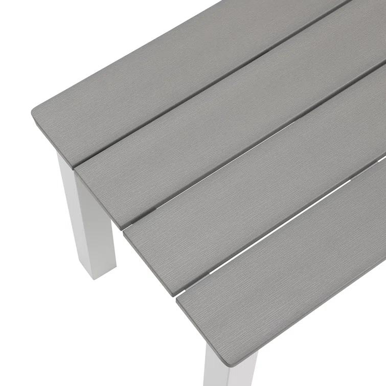 Oasis Outdoor/Indoor Slate Dining Pool Table w/ 2 Benches & Accessories