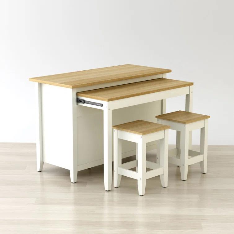Anderson Teak KC-053 Delphi 52.7' Kitchen Island Cabinet