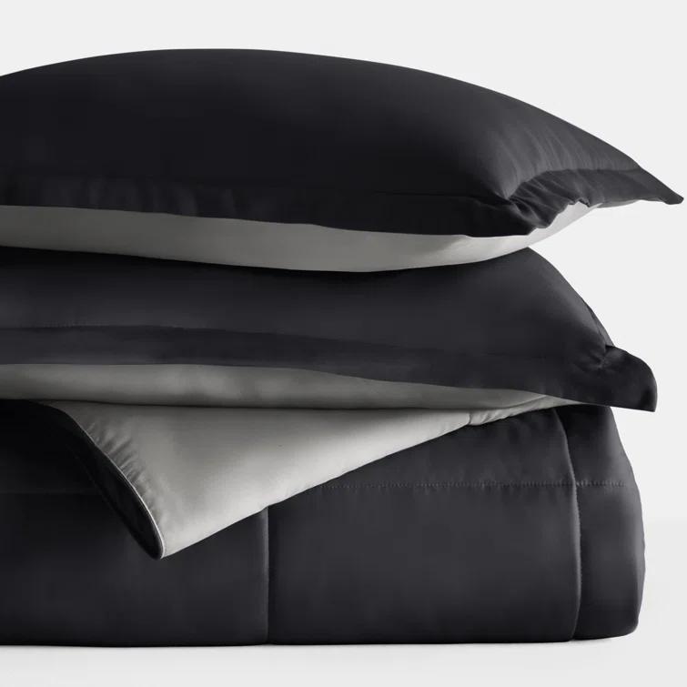 Becky Cameron Reversible Down-Alternative Comforter Bedding Set