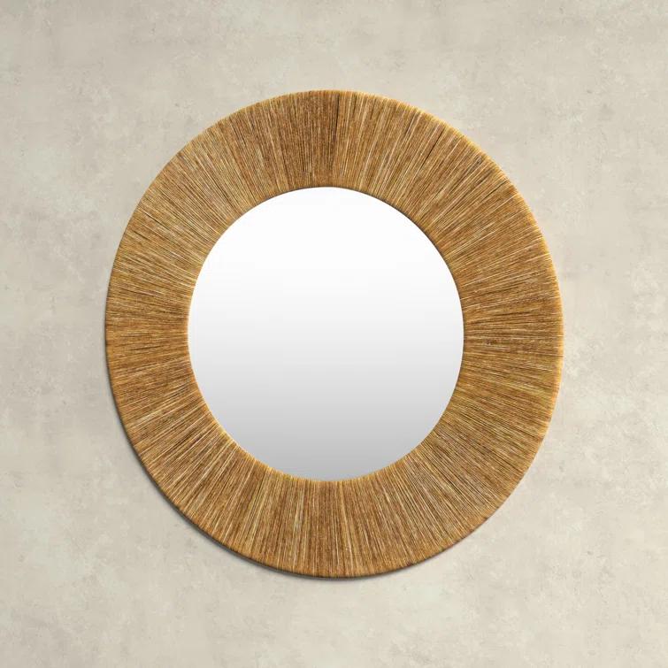 Cecil Rope Flat Wall Mirror