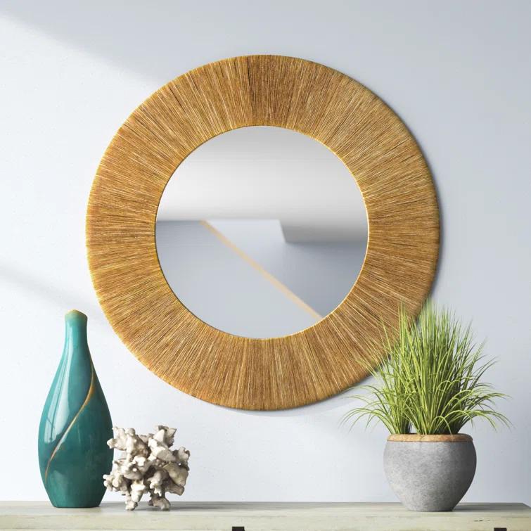 Cecil Rope Flat Wall Mirror