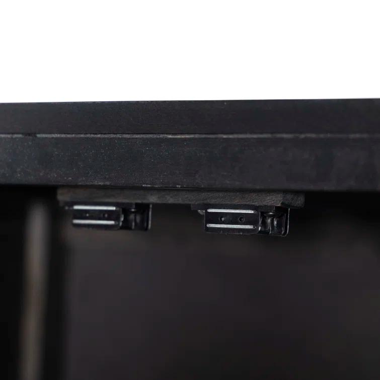 Hannah Narrow Cabinet - Black and Black