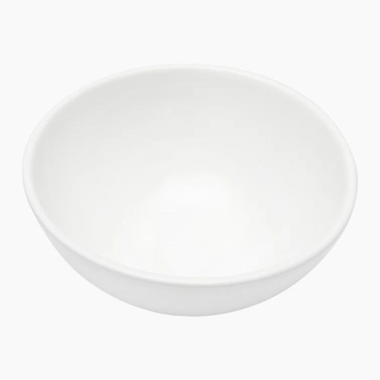 13X13 Inch White Ceramic Circular Vessel Bathroom Sink