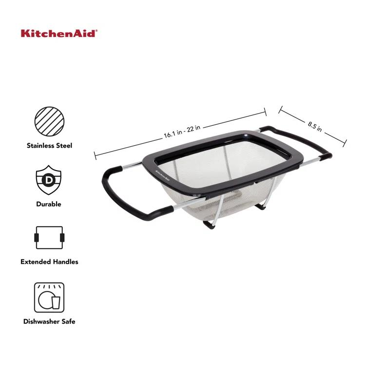 KitchenAid® Stainless Steel Expandable Colander