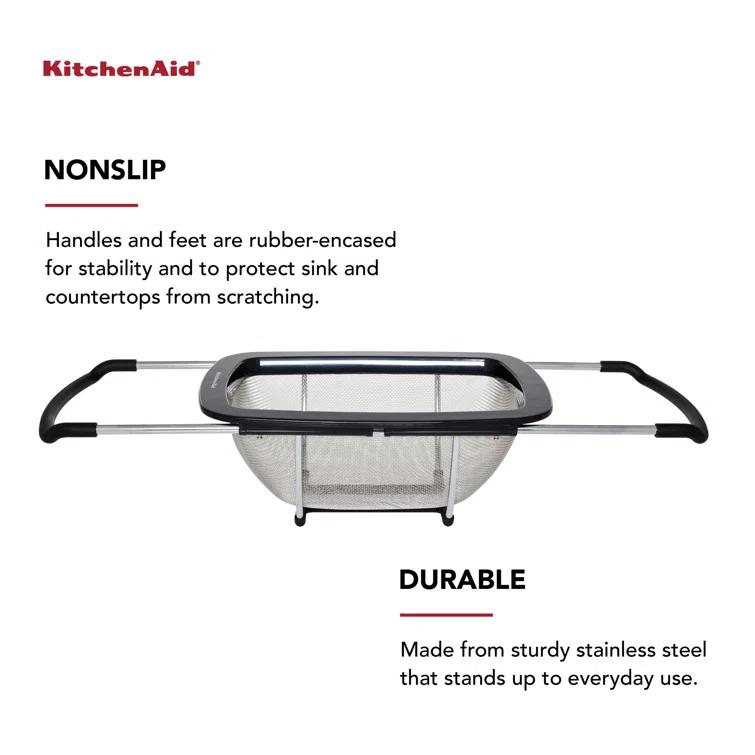KitchenAid® Stainless Steel Expandable Colander