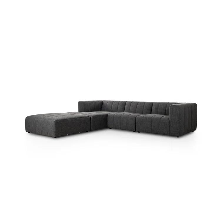 Bowry 4 - Piece Modular Upholstered Chaise L-Sectional