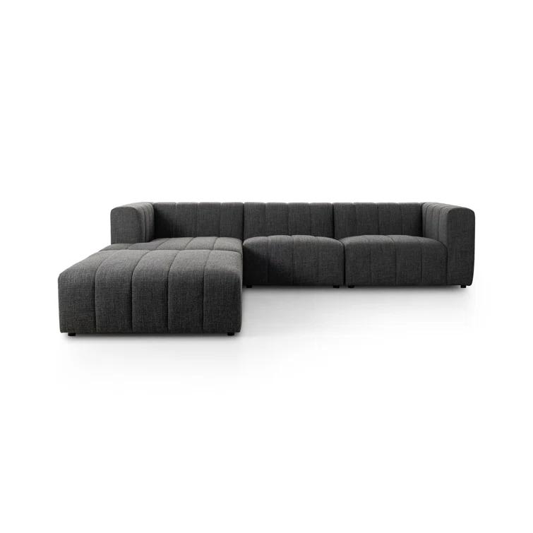 Bowry 4 - Piece Modular Upholstered Chaise L-Sectional