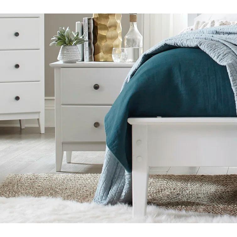 Greenport Solid Wood Louvered Bed