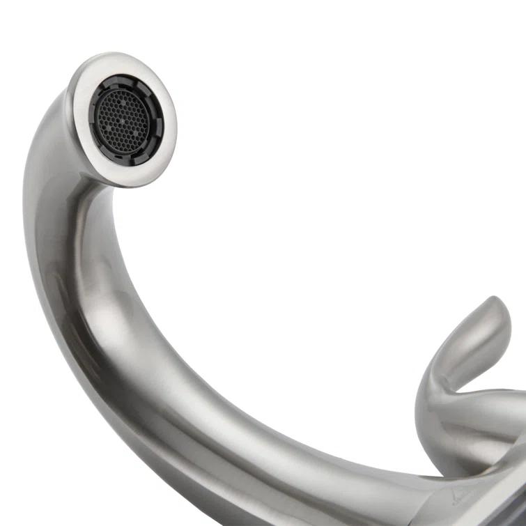 1.2 Flow Centerset Bathroom Sink Faucet with Drain