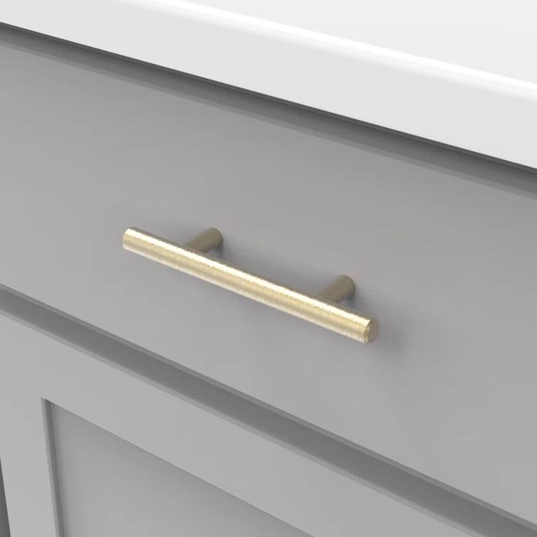 Bar Pull Kitchen Cabinet Handles, Solid Core Drawer Pulls for Cabinet Doors, 3"