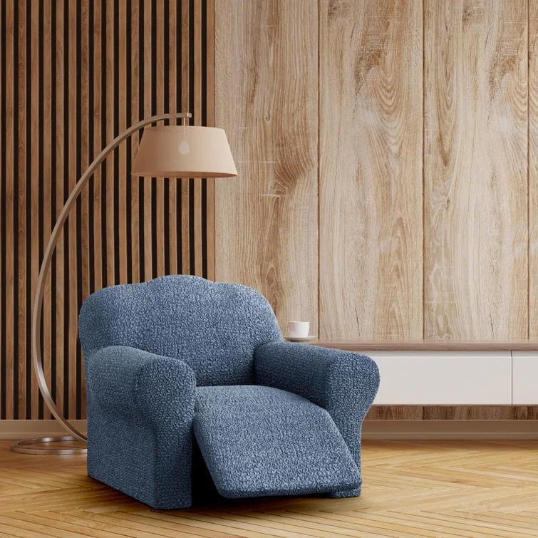 Stretchy Slipcover for Recliner Armchair - Italian Style & Premium Quality - Mille Righe Collection
