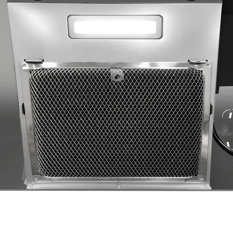 30-in Convertible Under Cabinet Range Hood 176CFM with Charcoal Filter in Stainless Steel