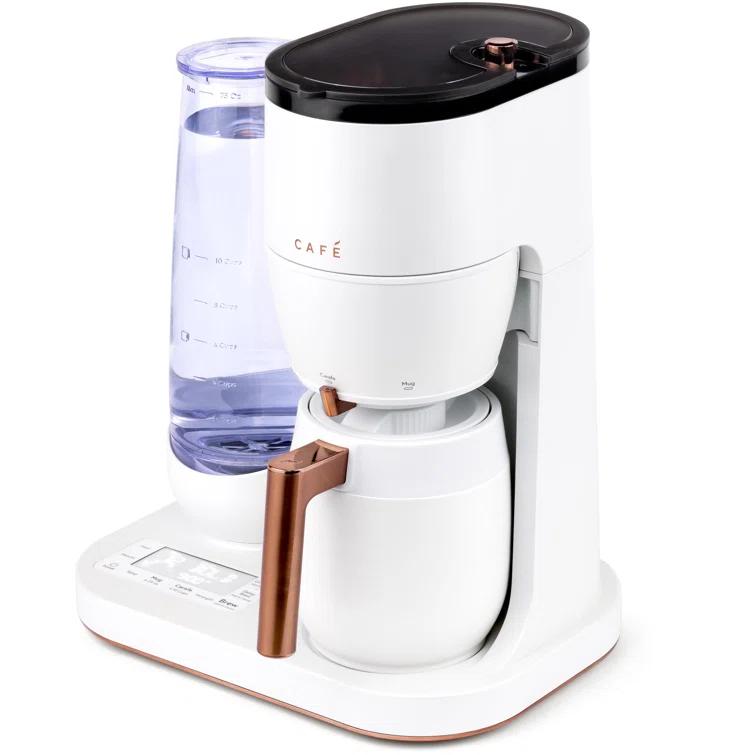 Café ™ Matte White Specialty Grind and Brew Coffee Maker