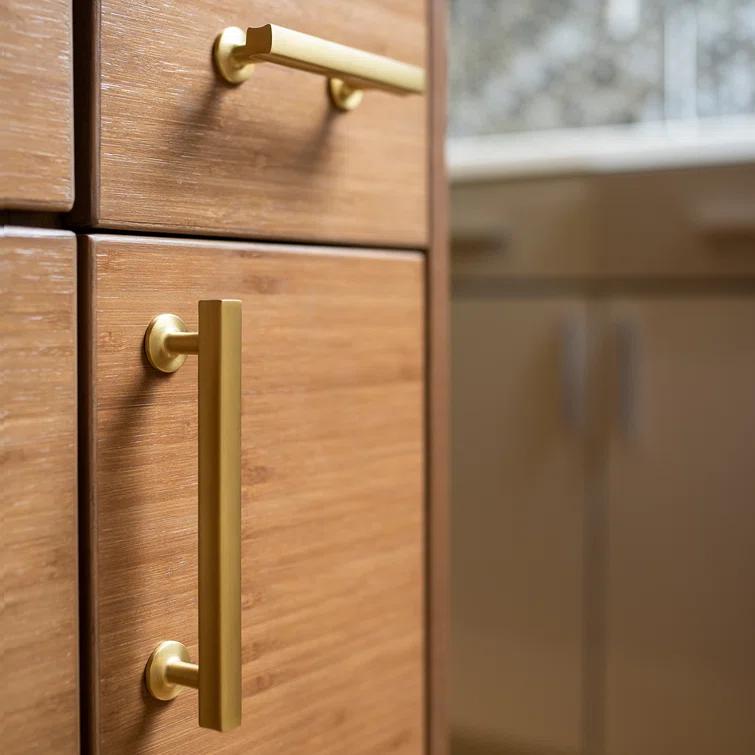 Woodward Kitchen Cabinet Handles, Solid Core Drawer Pulls for Cabinet Doors, 5-1/16" (128mm)