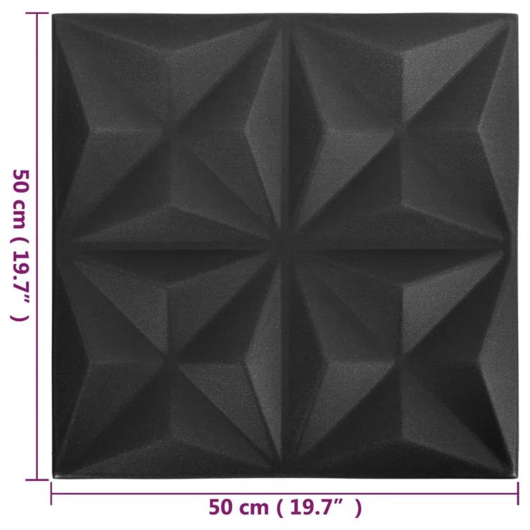 VidaXL 19.7" x 19.7" 3D Wall Panel (24 pack) (Set of 24)