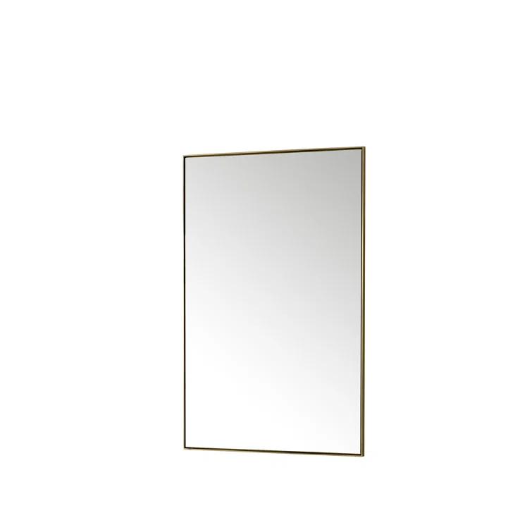 Rohe Metal Flat Wall Mirror