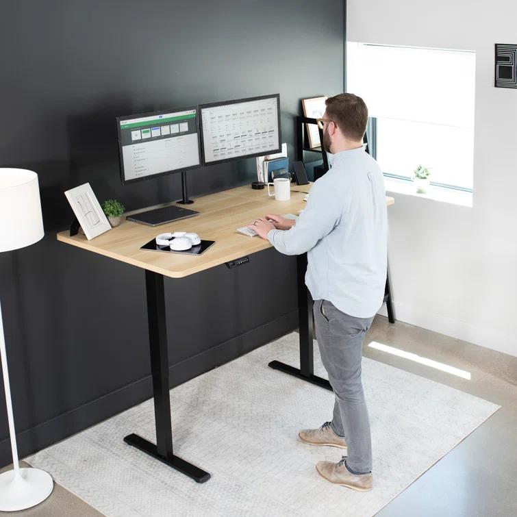 Vivo VIVO Single Motor Electric Desk with Push Button Memory Controller