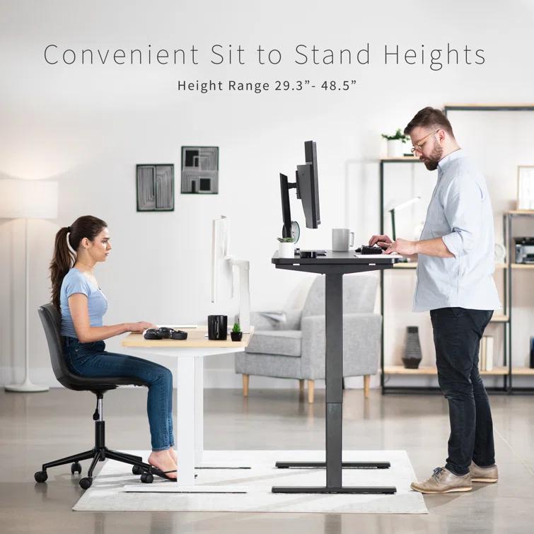 Vivo VIVO Single Motor Electric Desk with Push Button Memory Controller