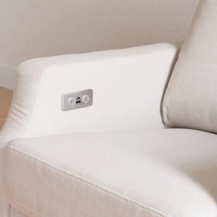 Crewe Electronic Recliner and Swivel Glider in Eco-Performance Fabric