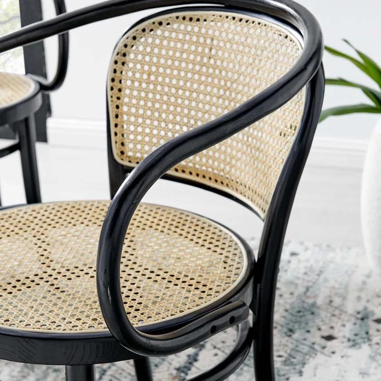 Oliana Wood Dining Armchair by Modway