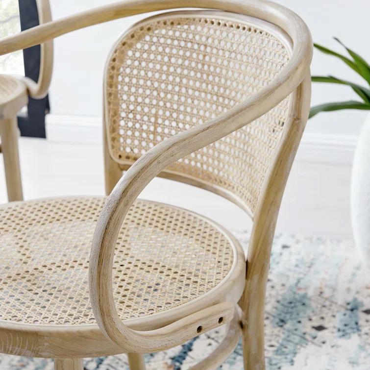 Oliana Wood Dining Armchair by Modway
