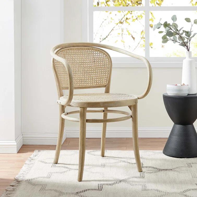Oliana Wood Dining Armchair by Modway