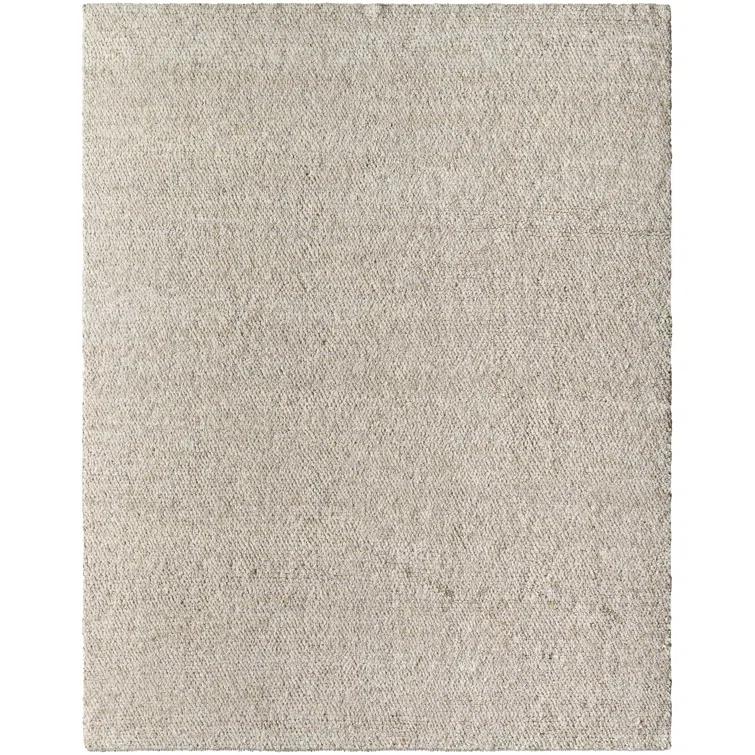 Wabi Sabi Gray Hand-Knotted Wool 2' x 3' Area Rug