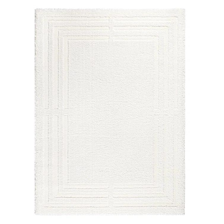 TOWN & COUNTRY EVERYDAY Cloud Shag Area Rug Ivory
