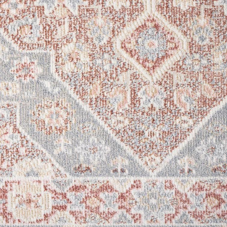 Town & Country Everyday Rein Everwash Non-Slip Backing Washable Area Rug Brown/Grey