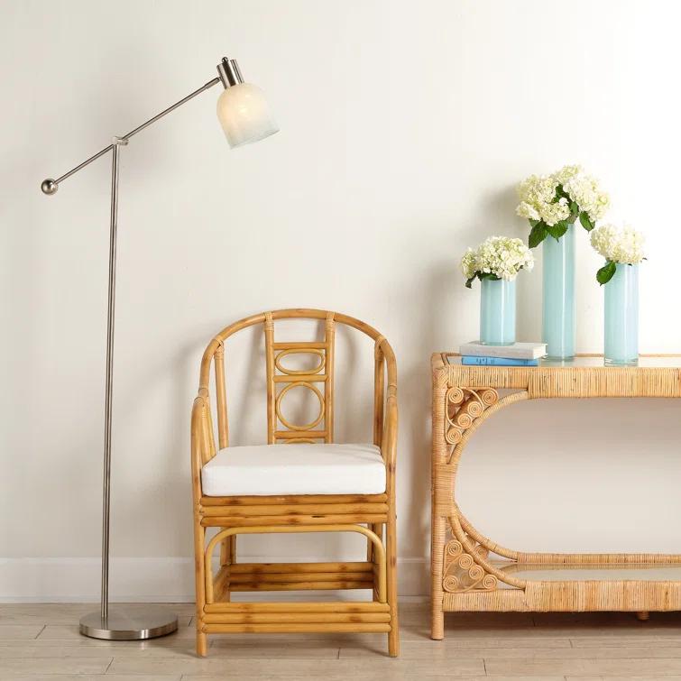 Malacca Upholstered Armchair