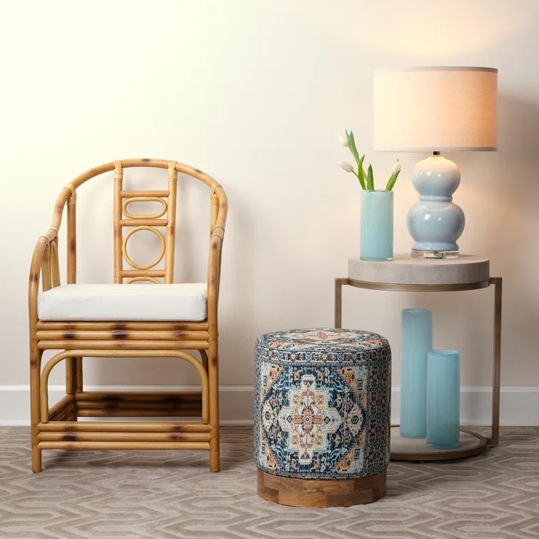 Malacca Upholstered Armchair