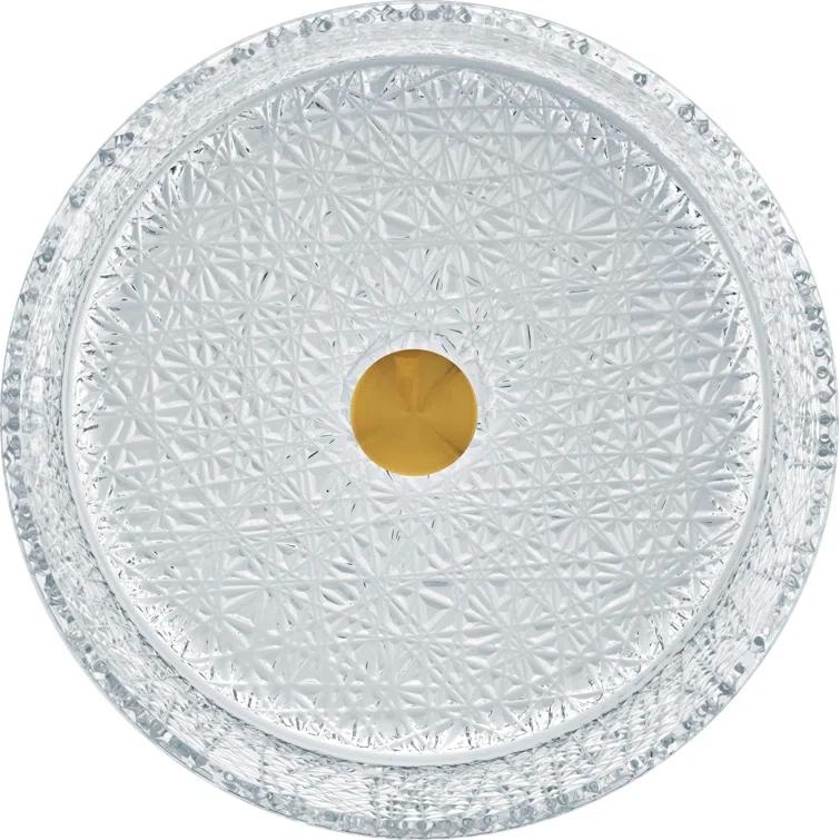 Stadium 16" Glass Circular Bathroom Vessel Sink - Timeless Collection