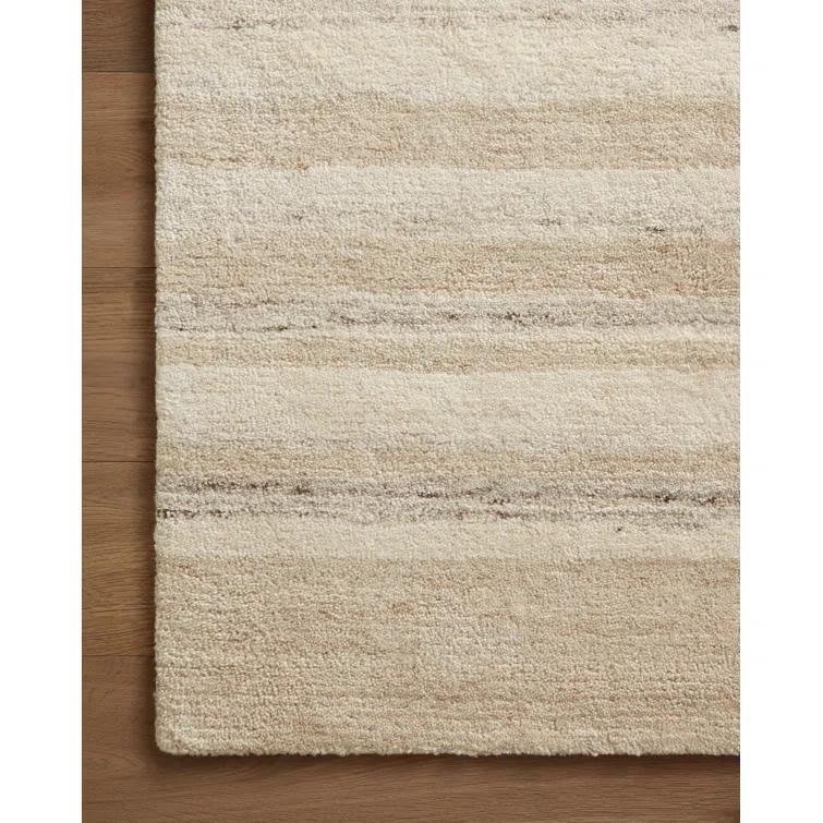 Amber Lewis x Loloi Rocky Ivory/Dove Area Rug