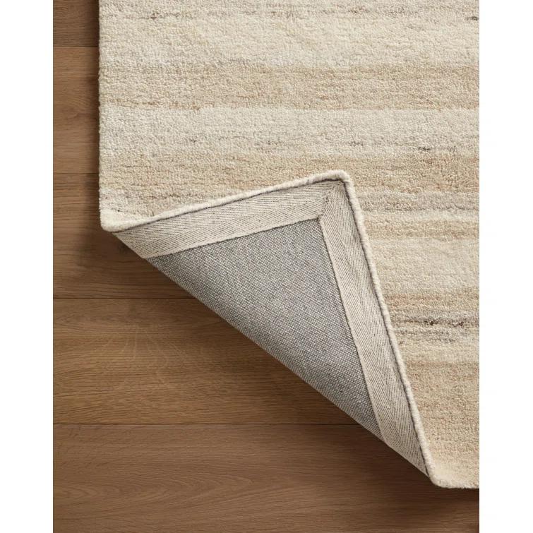 Amber Lewis x Loloi Rocky Ivory/Dove Area Rug