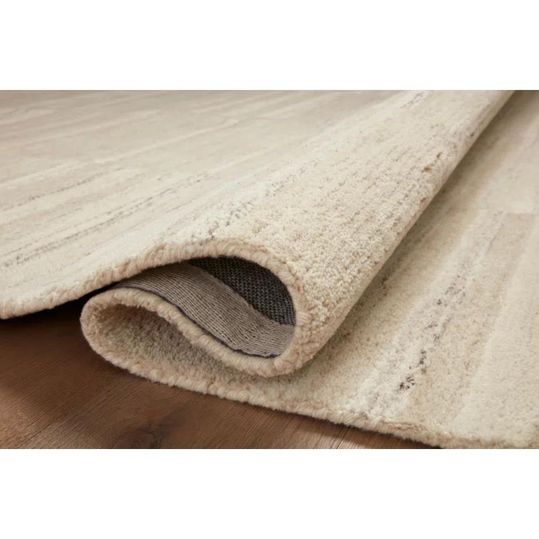 Amber Lewis x Loloi Rocky Ivory/Dove Area Rug