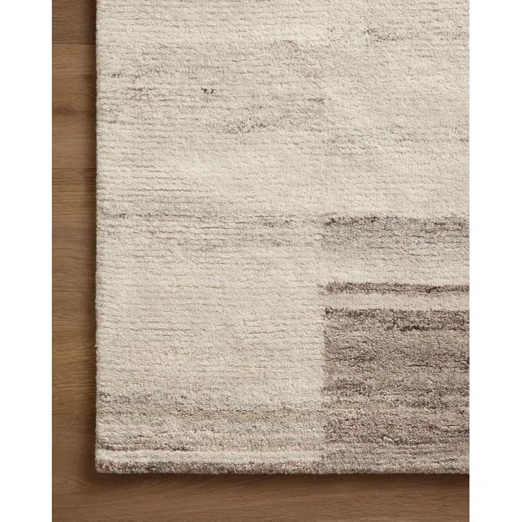 Amber Lewis x Loloi Rocky Ivory / Dove Area Rug