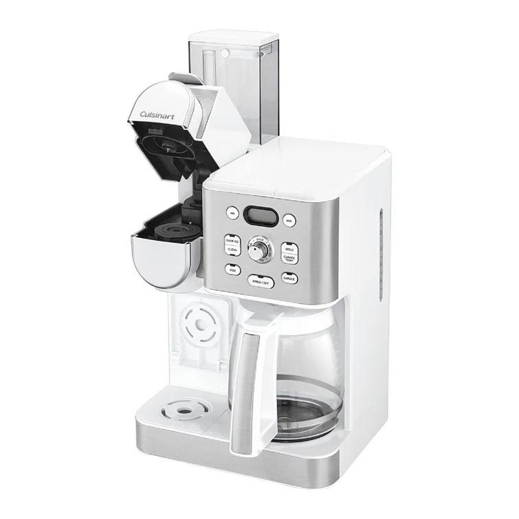 Cuisinart ® Coffee Center ® White 12-Cup Coffee Maker and Single Brewer