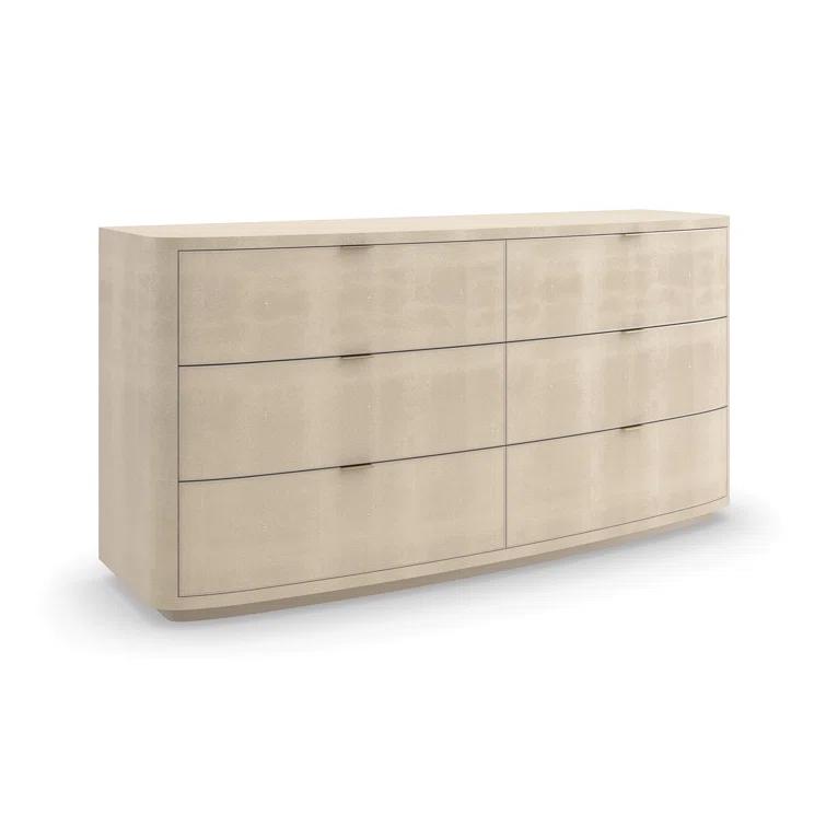 Caracole Classic Solid Wood 68'' W 6 - Drawer Dresser