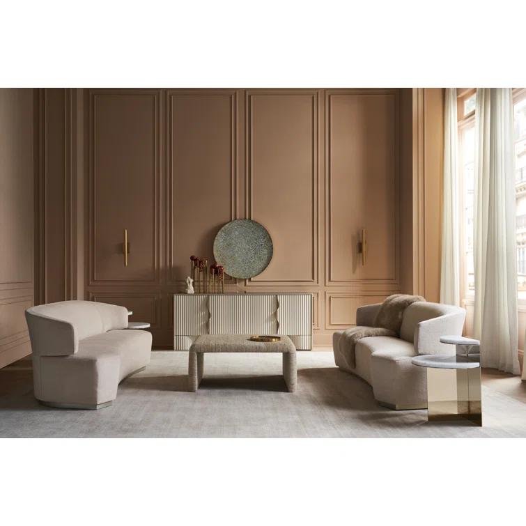 Caracole Classic Corinthian 80'' Solid Wood Sideboard