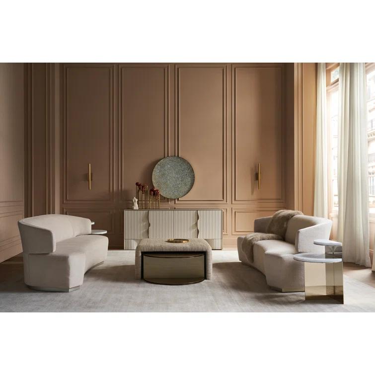 Caracole Classic Corinthian 80'' Solid Wood Sideboard