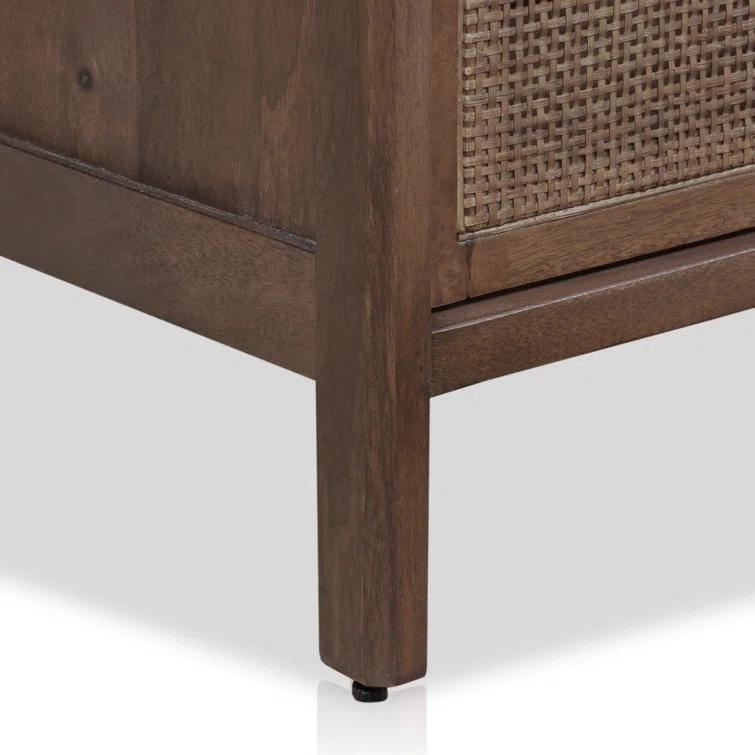 Nellie 3 - Drawer Cane Chest